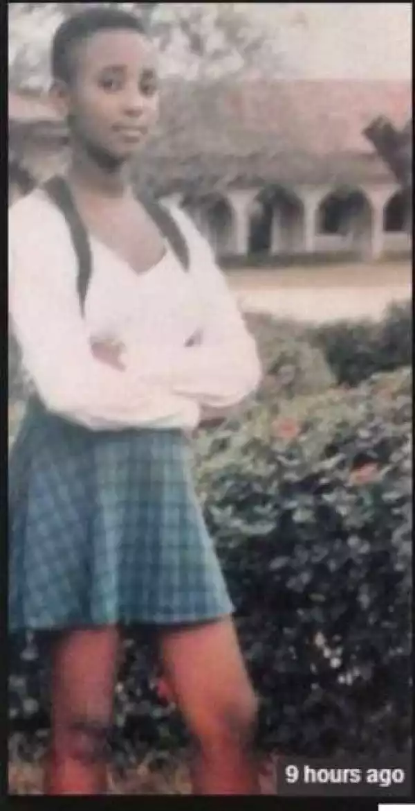 Throwback Photo:- Checkout This Photo Closely & Guess Which Nigerian Actress This
